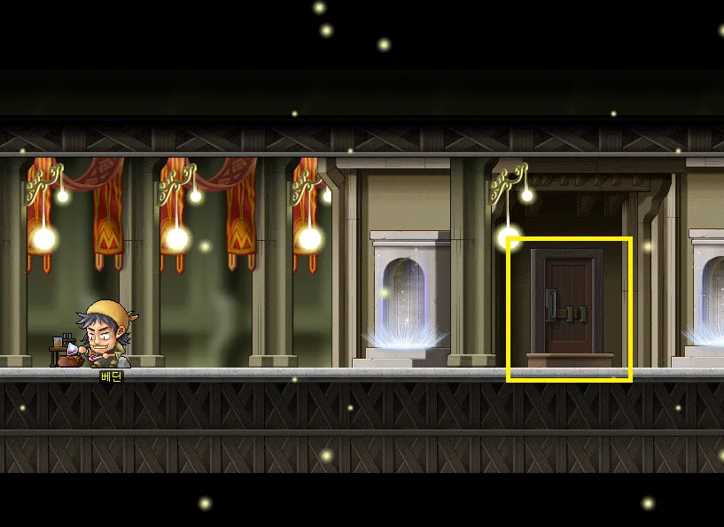 연구소 B-1 구역 히든맵 진입 위치