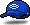 파란색 야구 모자
