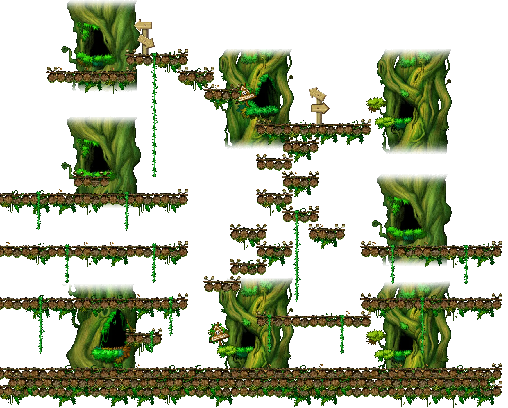 원숭이의숲1 맵