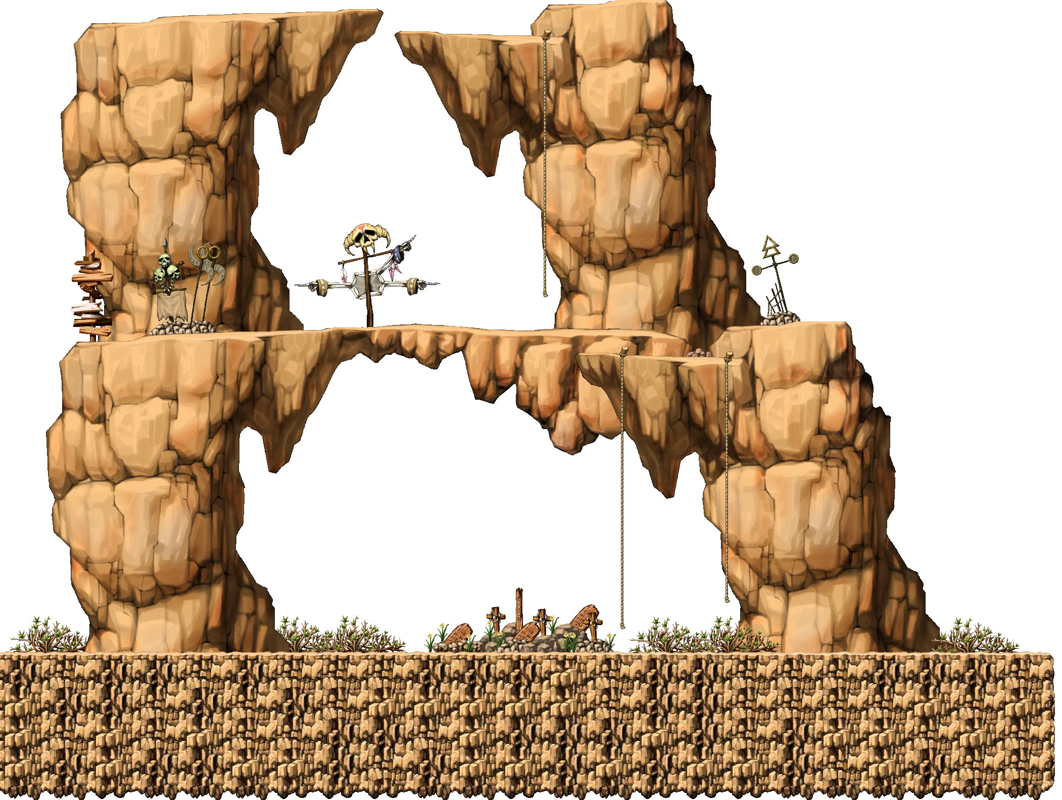 초록나무줄기 맵