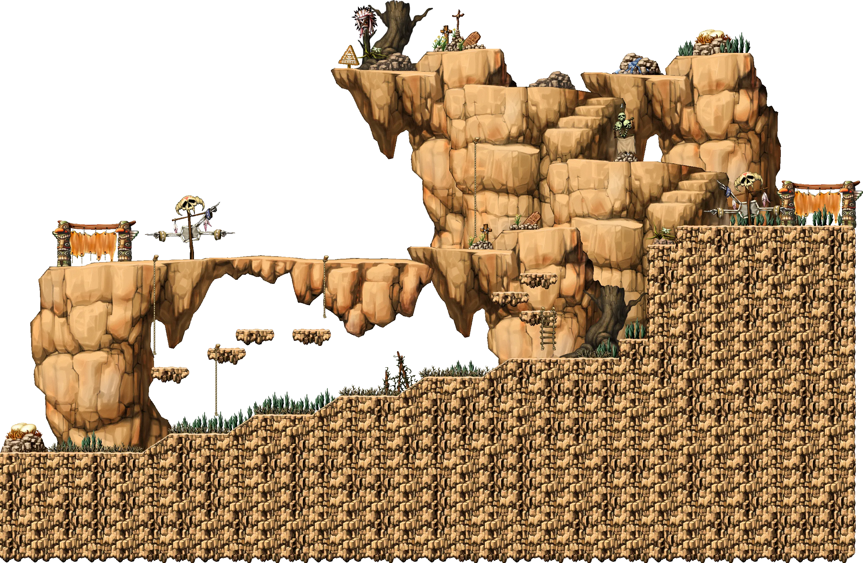 페리온 북쪽령 맵