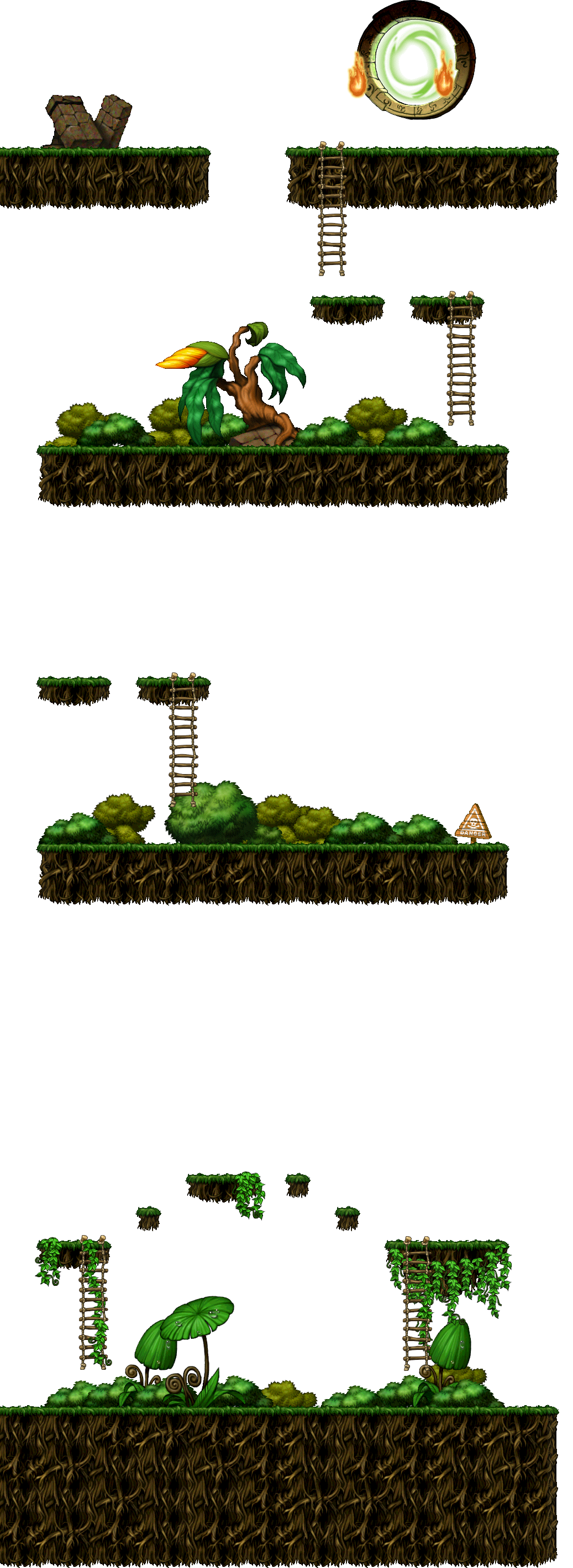 커닝파퀘: 보스방 맵