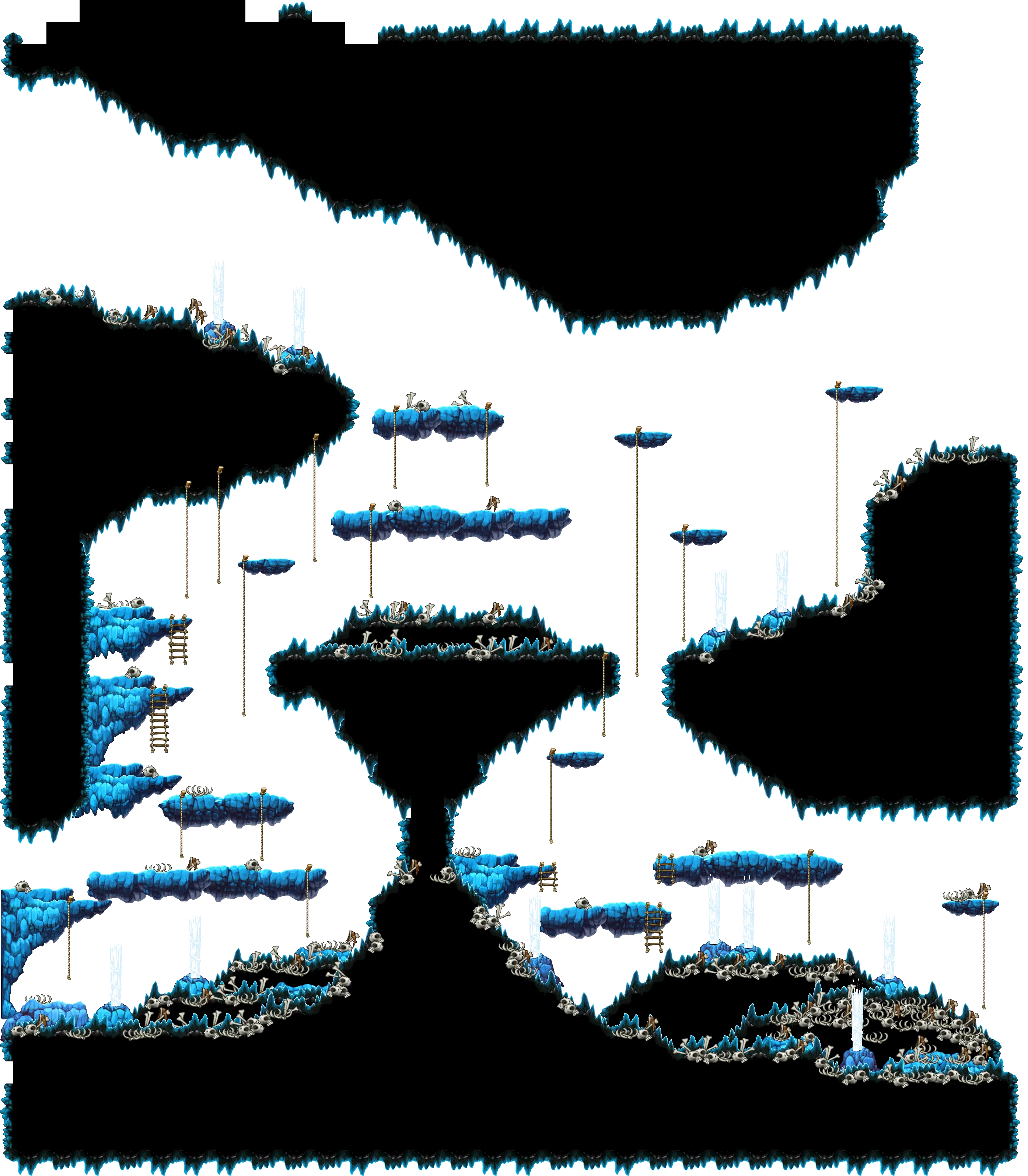 빛을잃은동굴2 맵