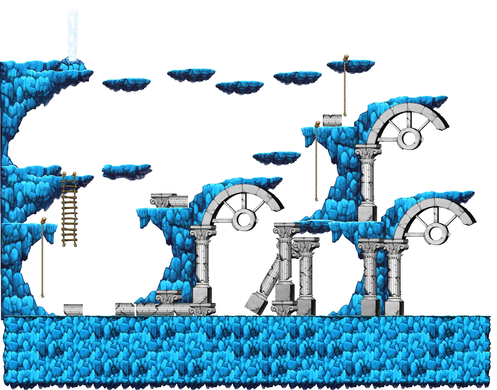 저주받은신전 맵