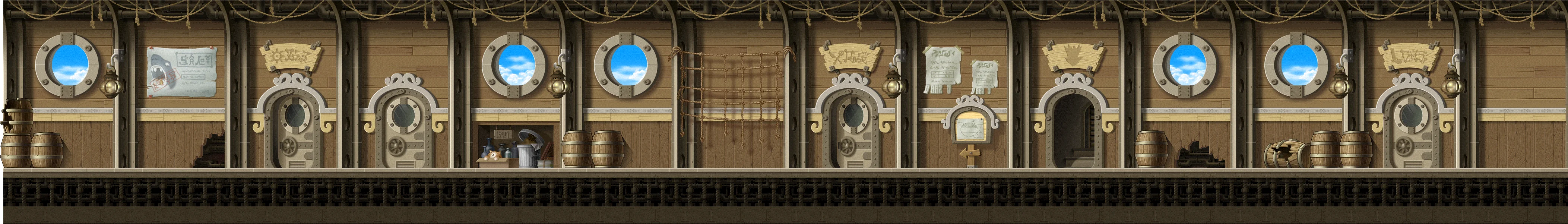 노틸러스: 하층 복도