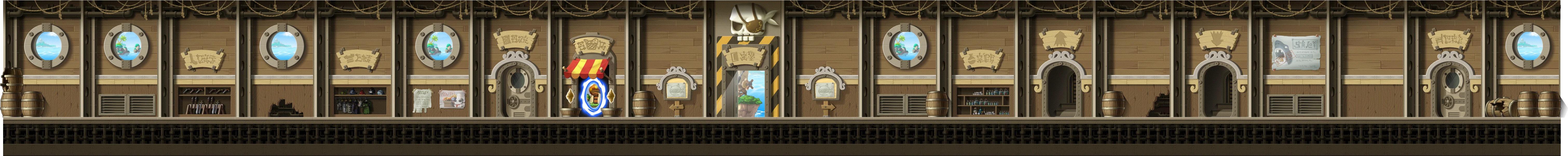 노틸러스: 중층 복도