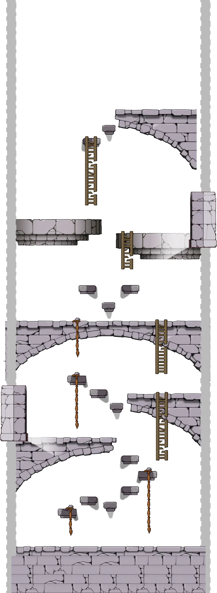 오르비스탑<18층> 맵