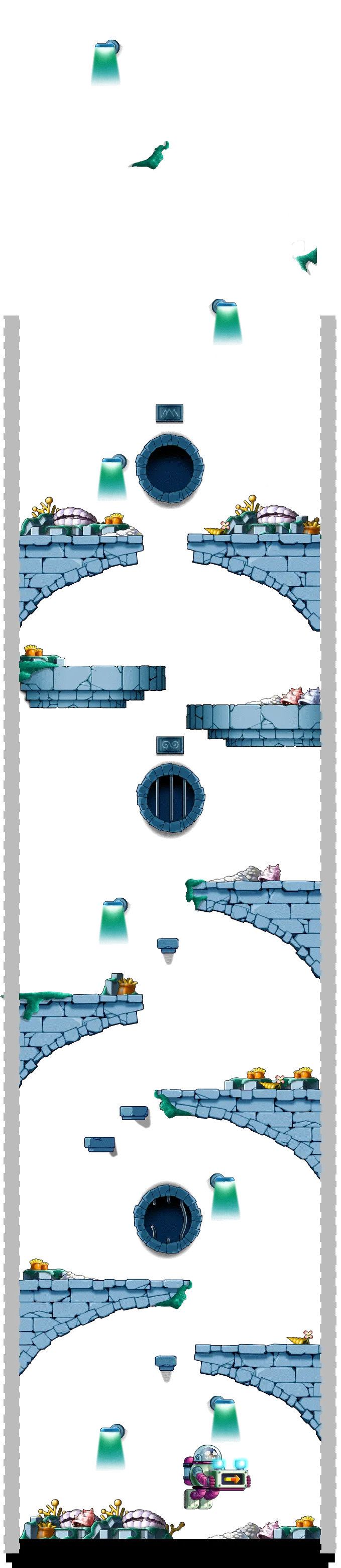 오르비스탑<지하2층> 맵