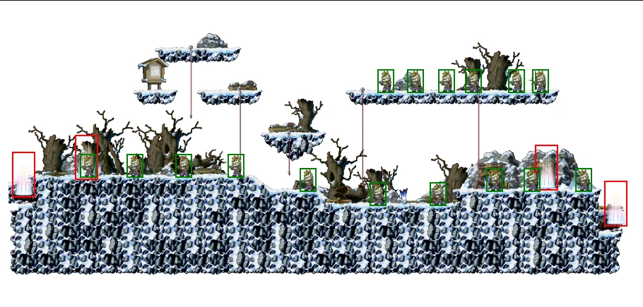 폐광: 죽은나무의숲4 맵 - 메이플랜드