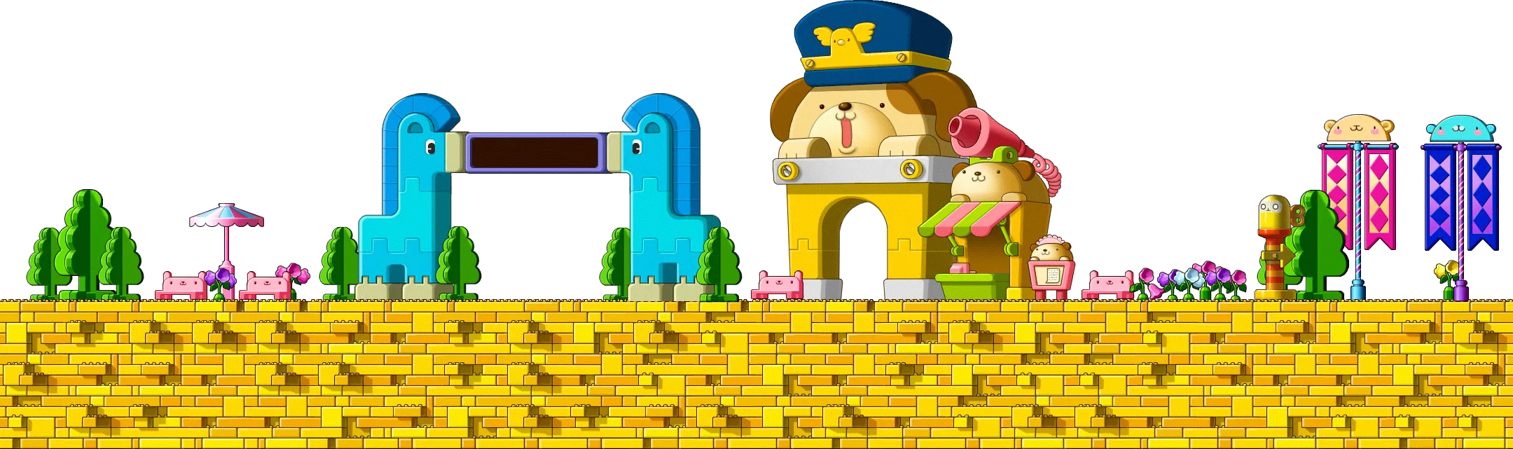 루디브리엄 정거장 입구