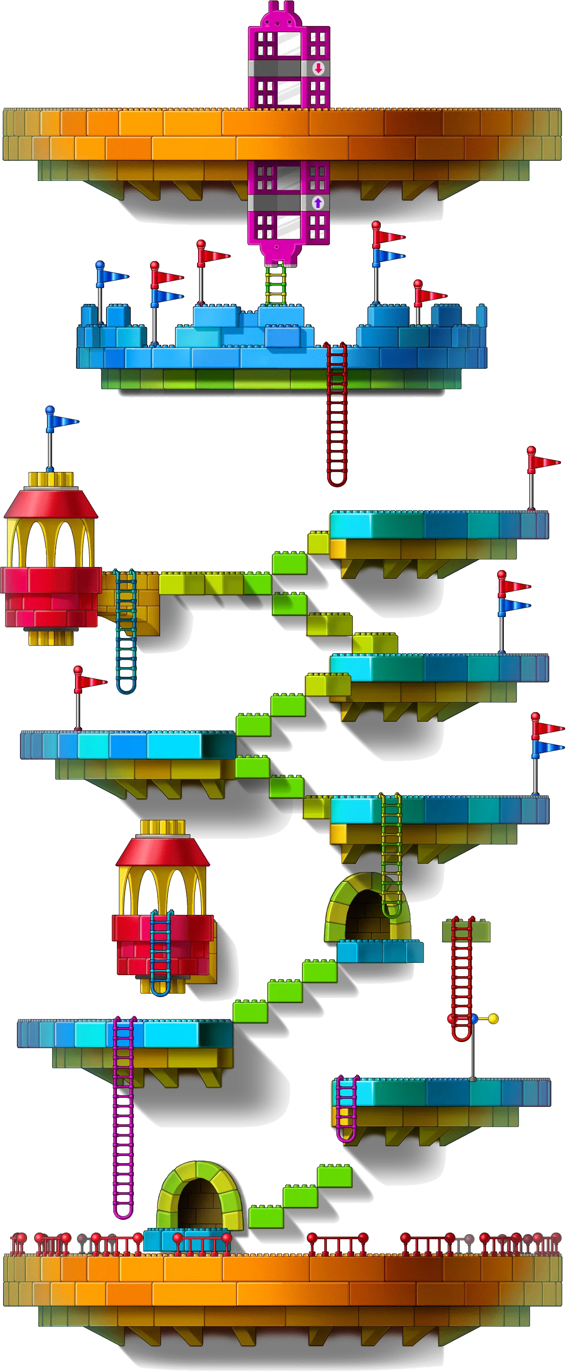 에오스탑 57층 맵