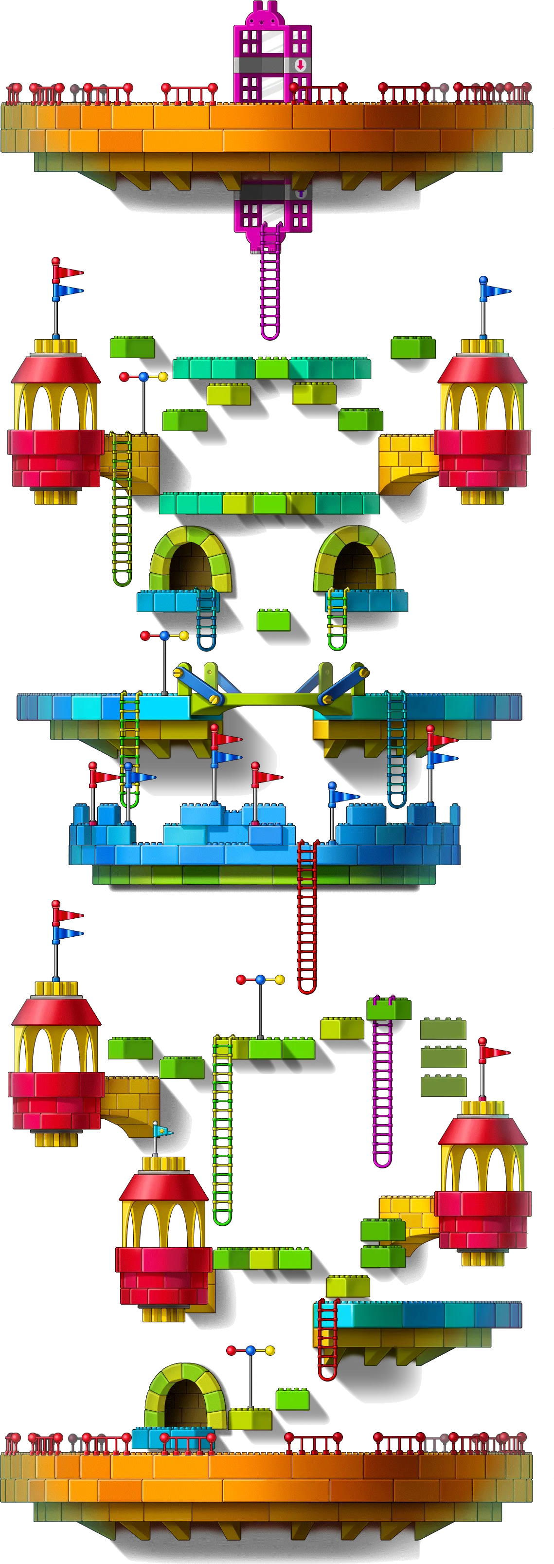 에오스탑 74층 맵
