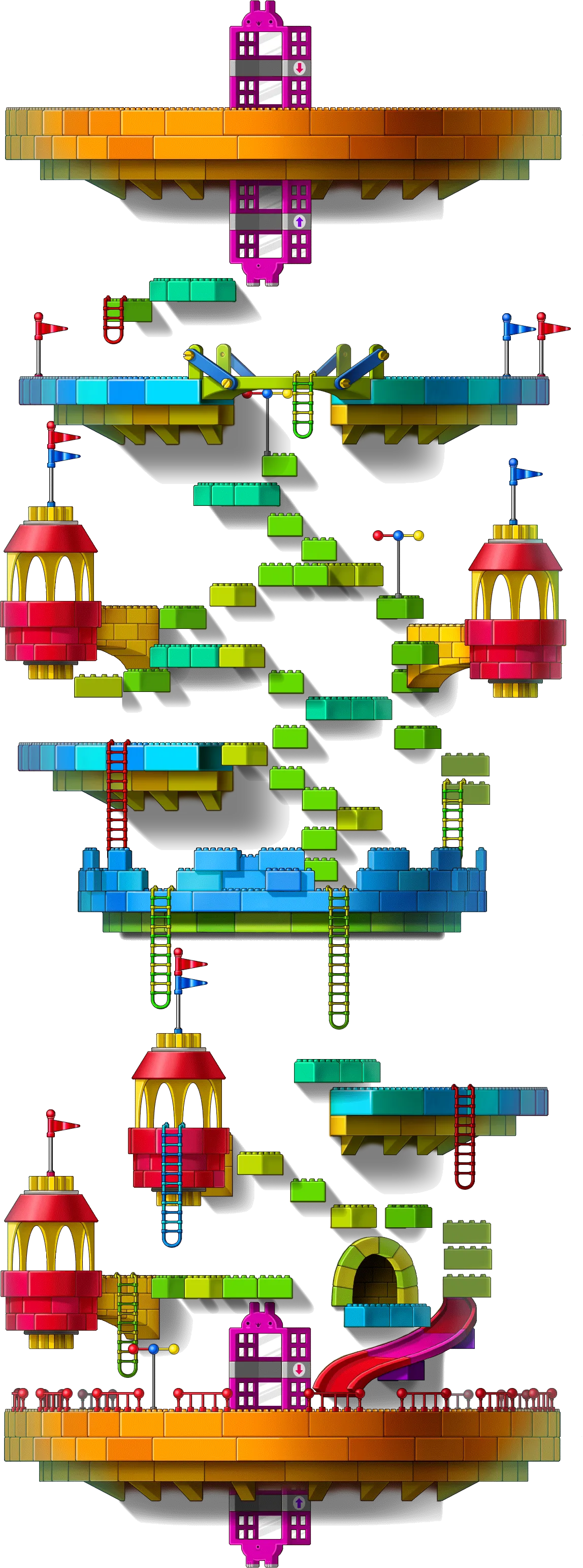 에오스탑 75층 맵