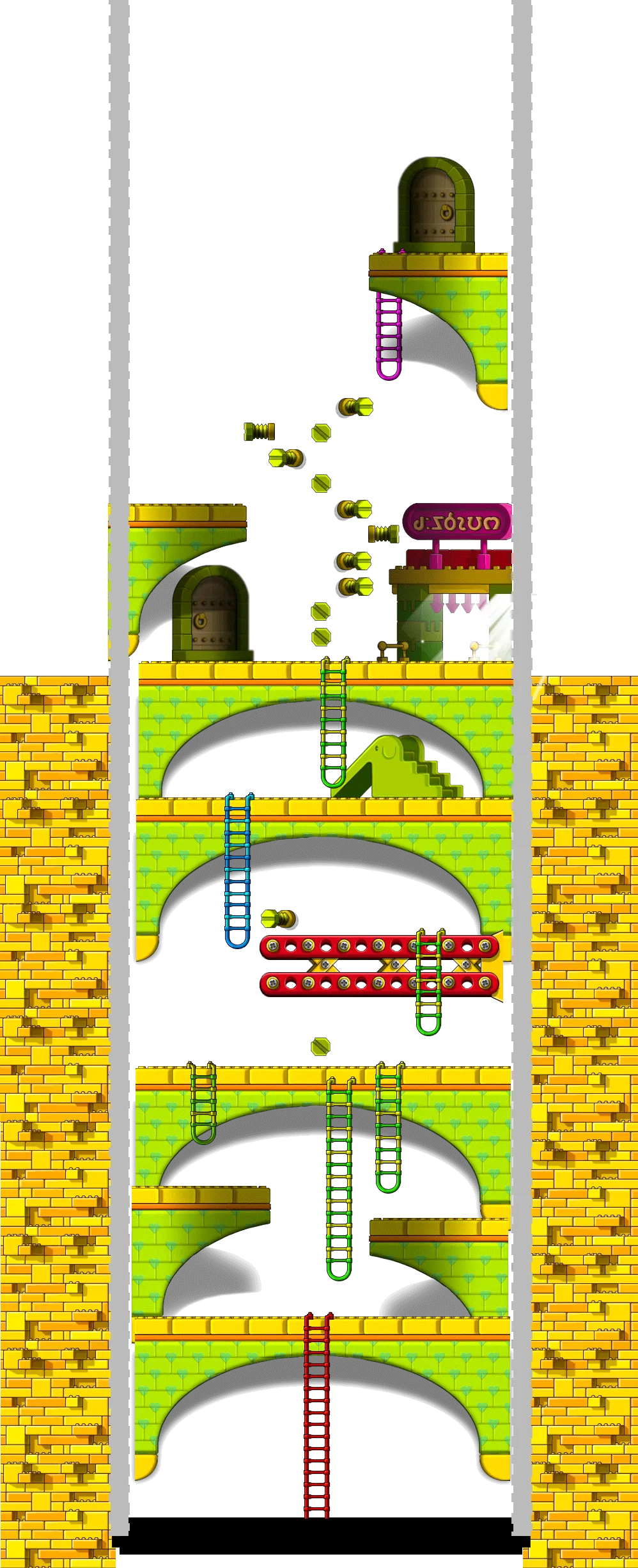 에오스탑100층 맵