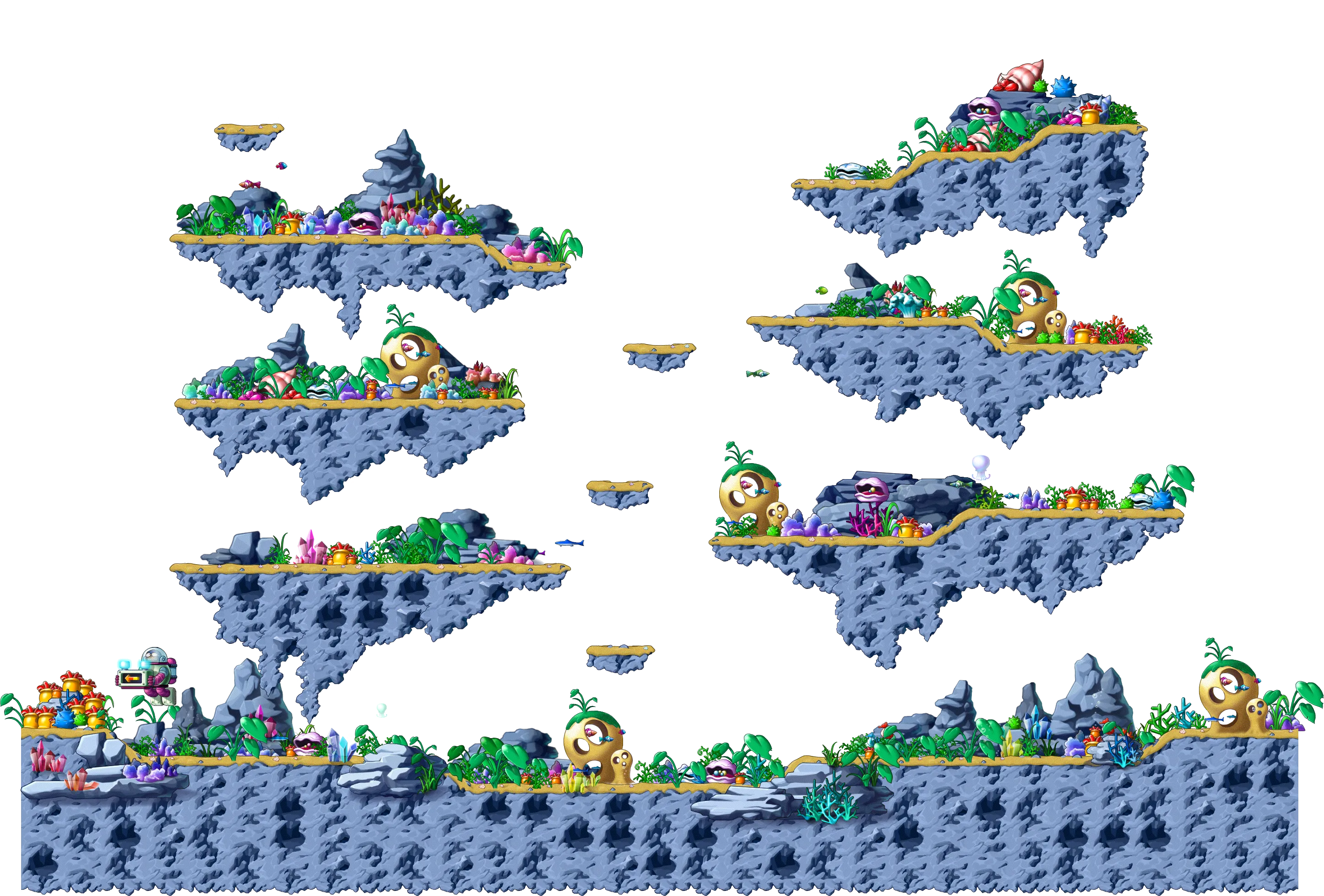 펭귄들의 놀이터 맵