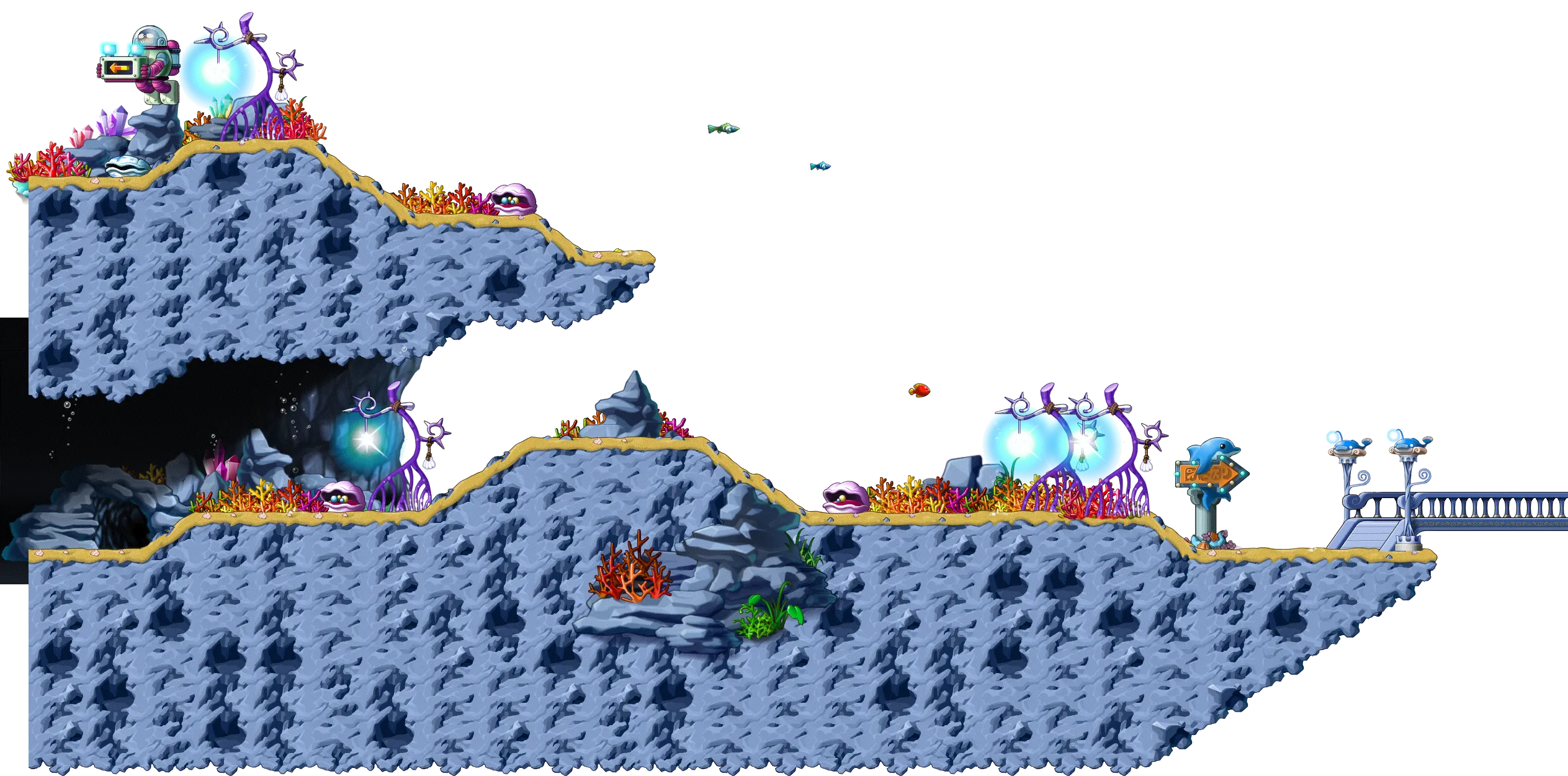 서쪽 바다 갈림길