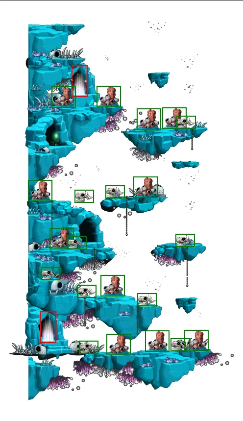 아쿠아로드: 깊은 바다 협곡2 맵 - 메이플랜드