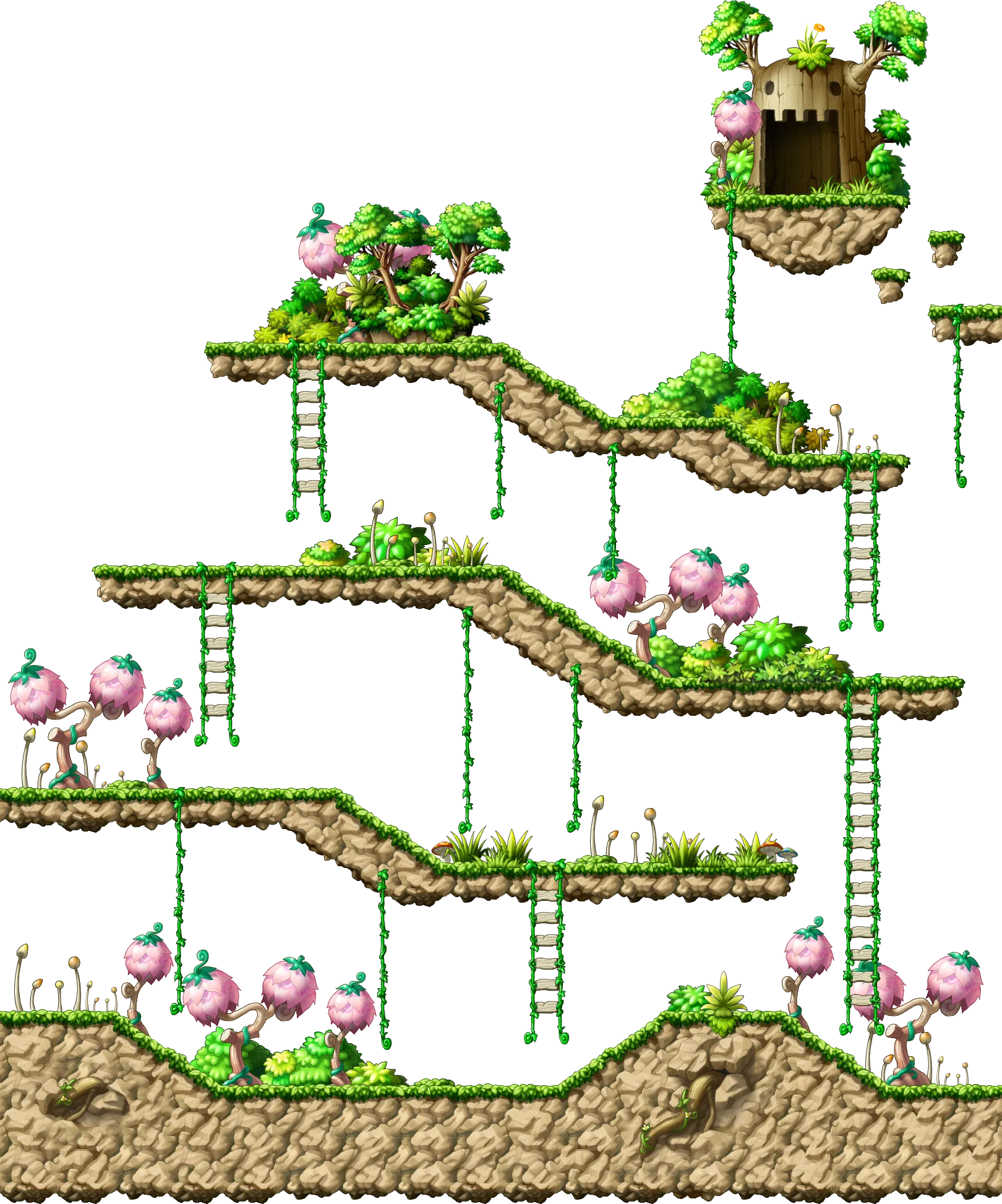 산양의 골짜기1 맵