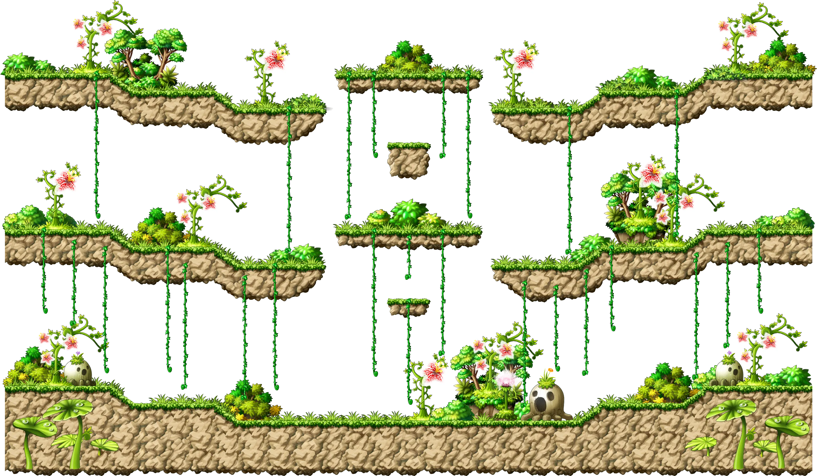 투구벌레의 숲 맵