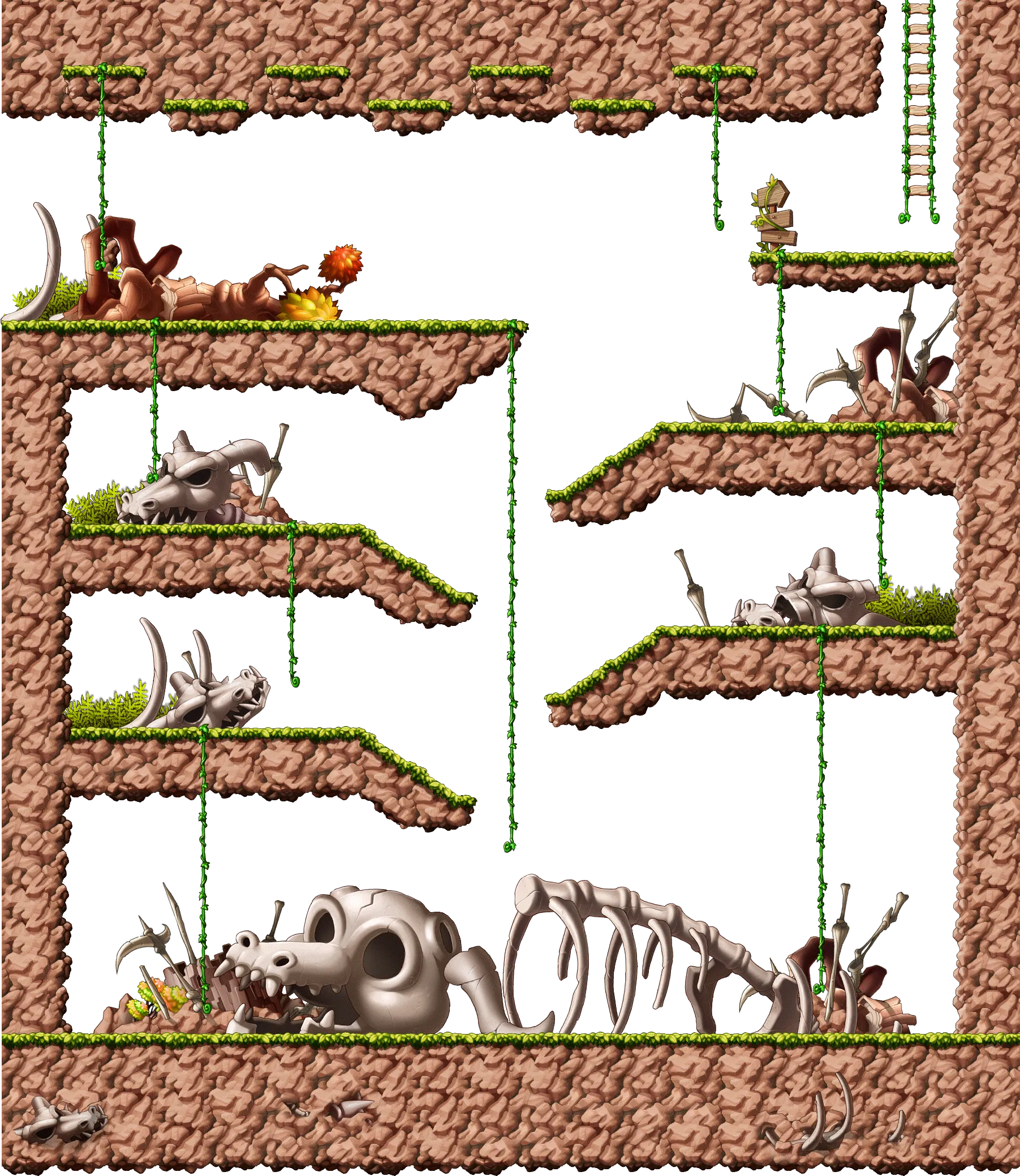 숨겨진 용의 무덤1 맵