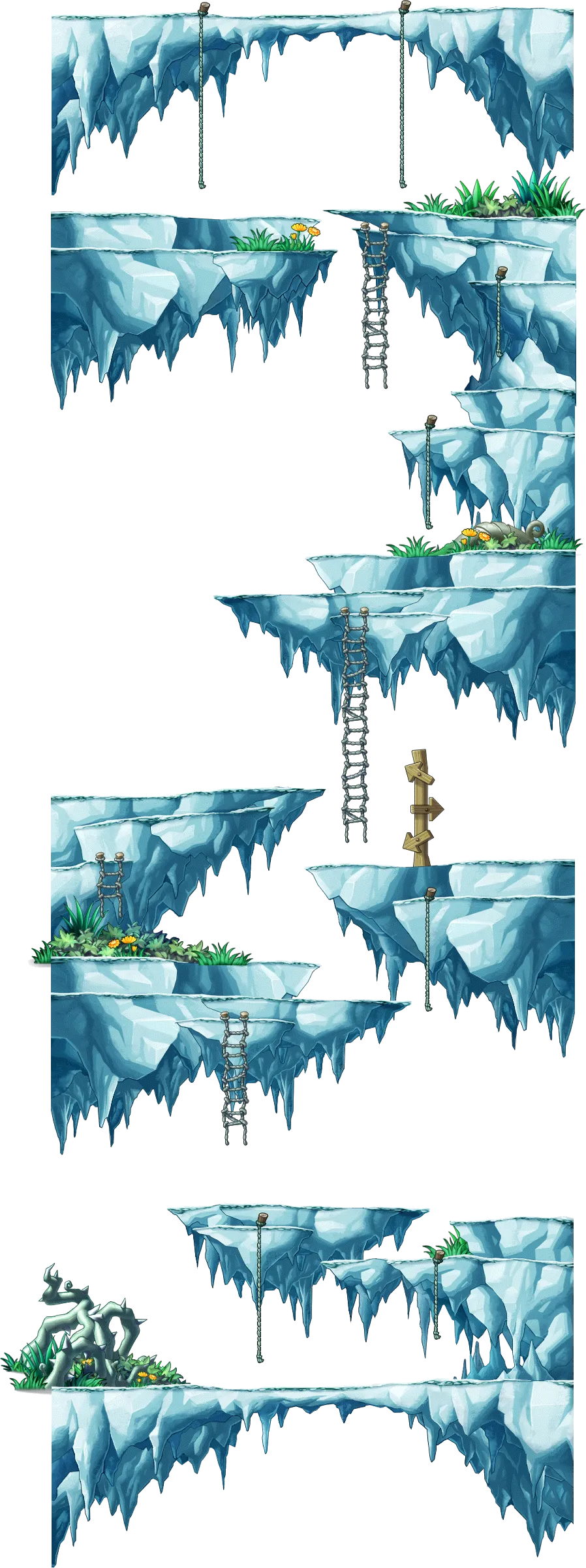 협곡의 갈림길 맵