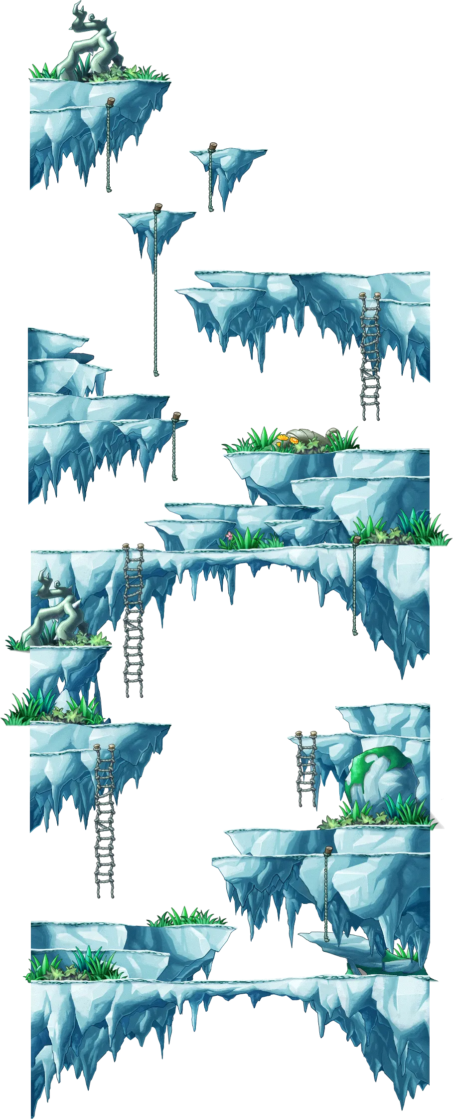 협곡의 서쪽길 맵