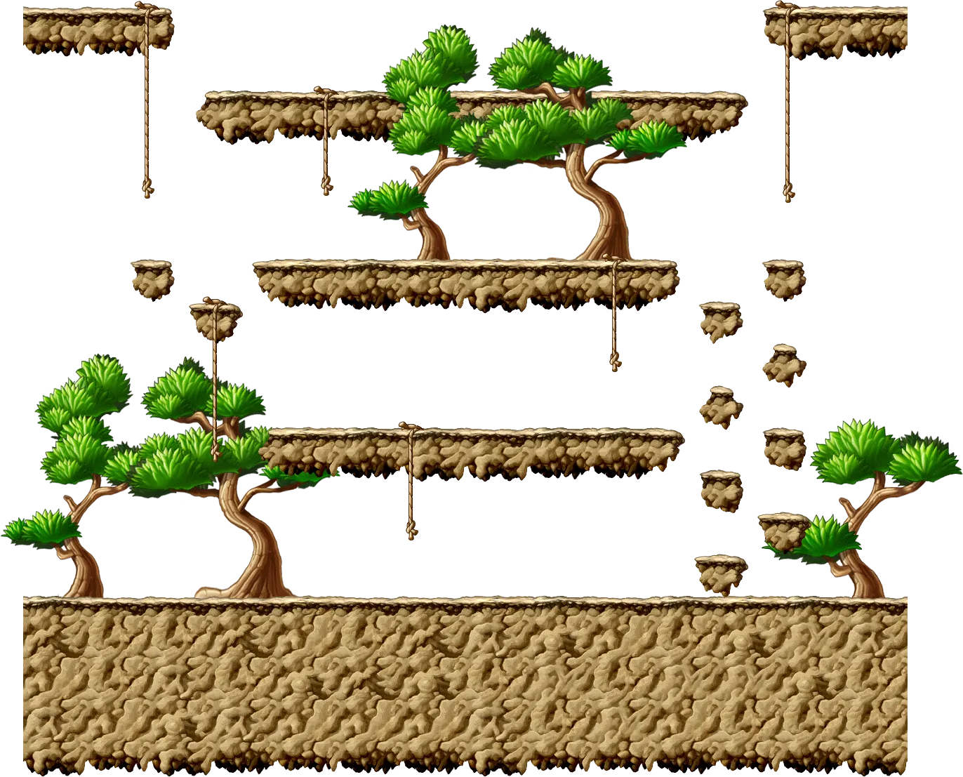 하늘 숲 깊은 곳 맵