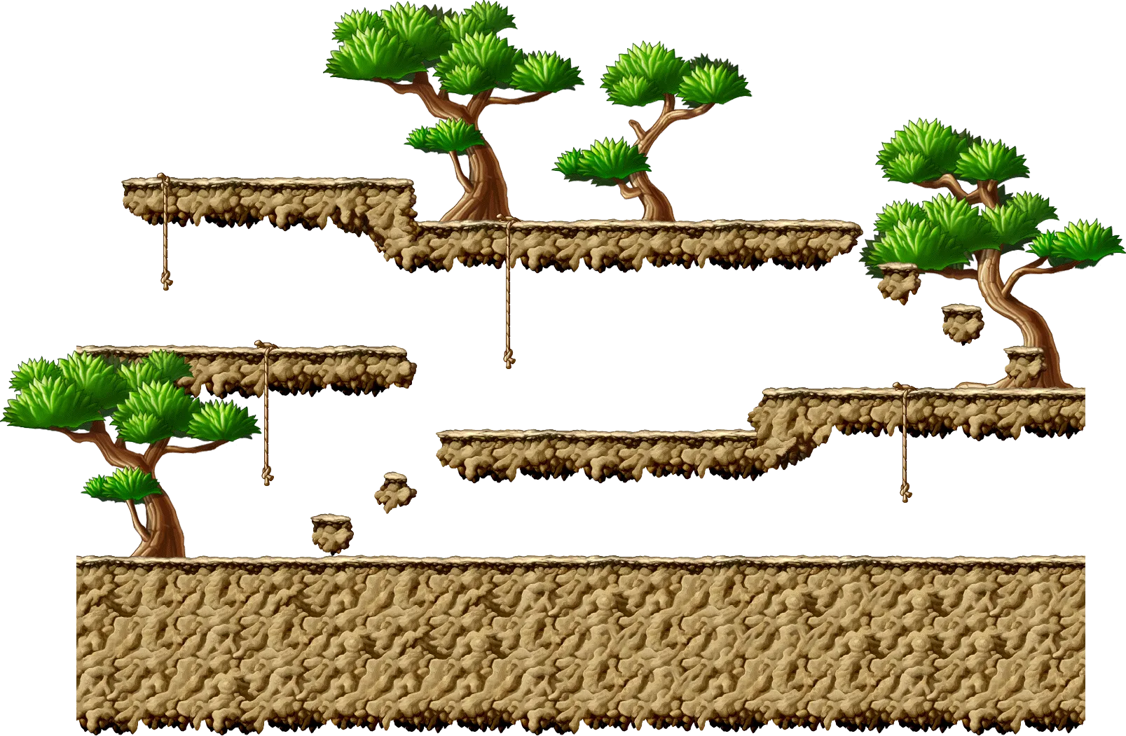 하늘 숲이 끝나는 곳 맵