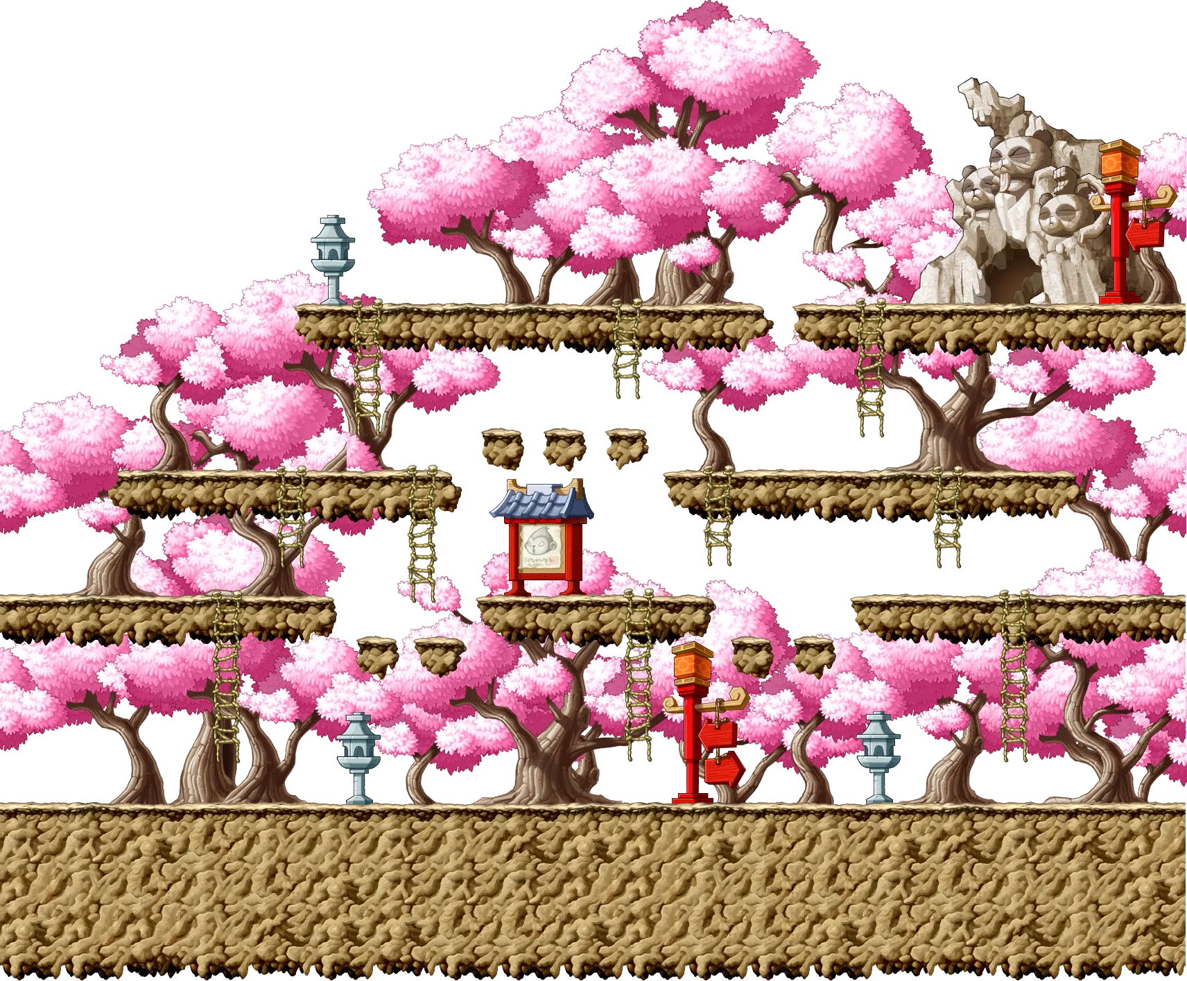 천도 과수원1 맵