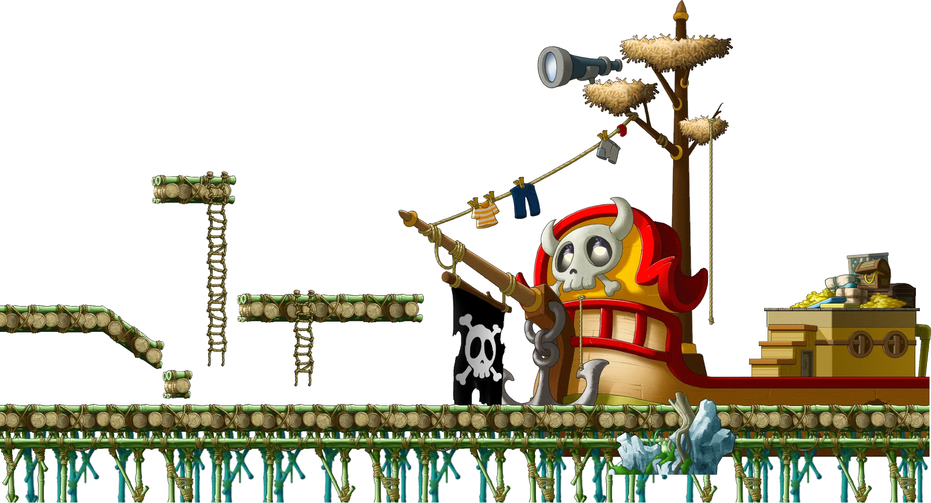 빨간코 해적단 소굴1