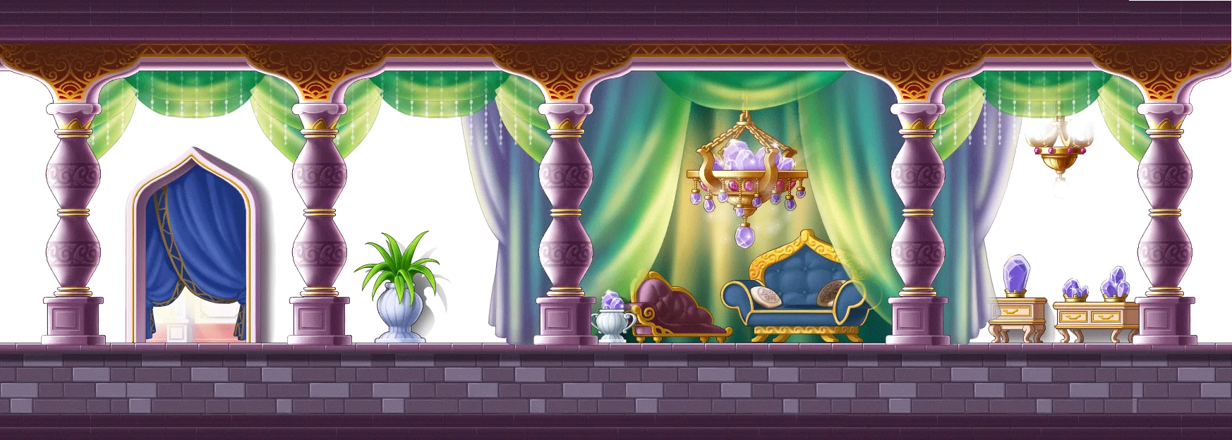 아리안트 궁전<왕의 방>