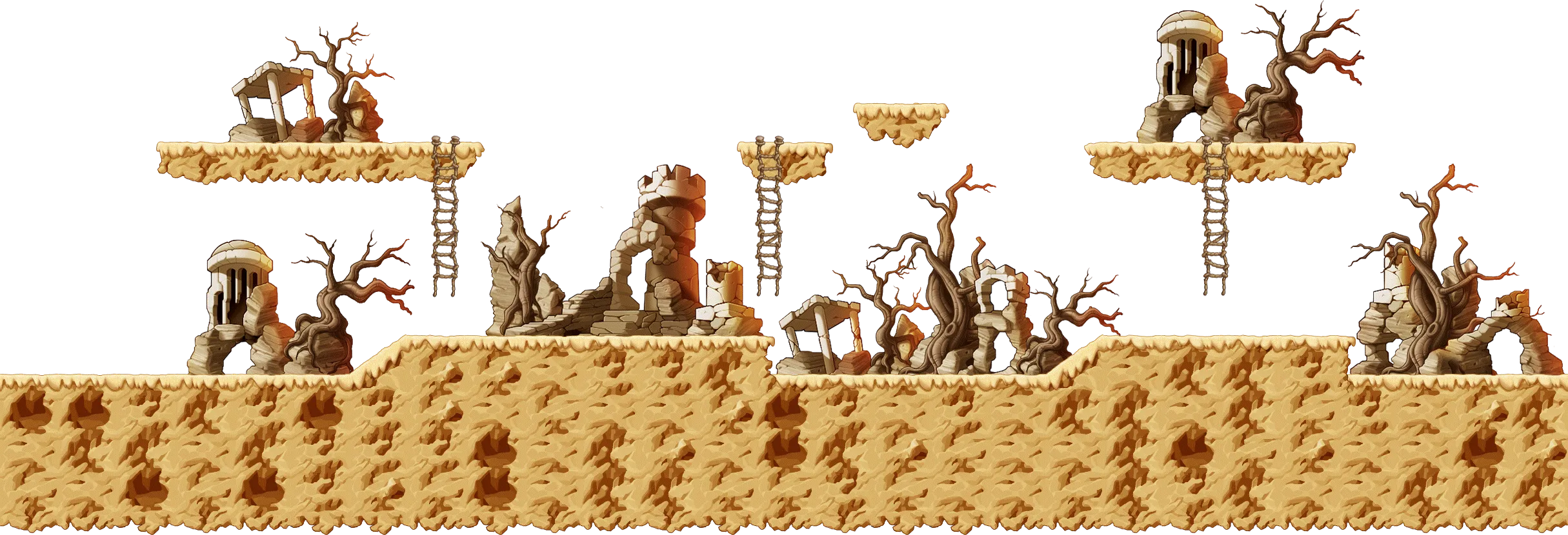 붉은 모래 사막