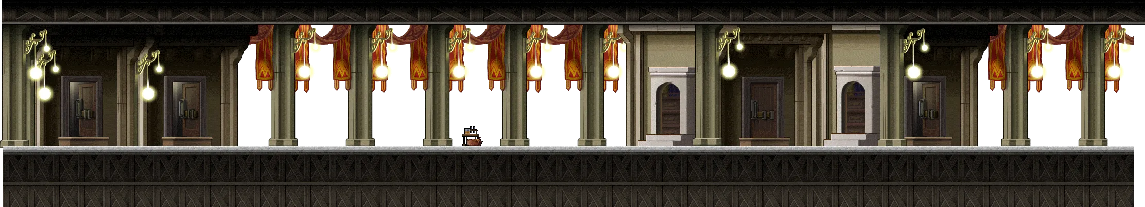 연구소 1층 복도