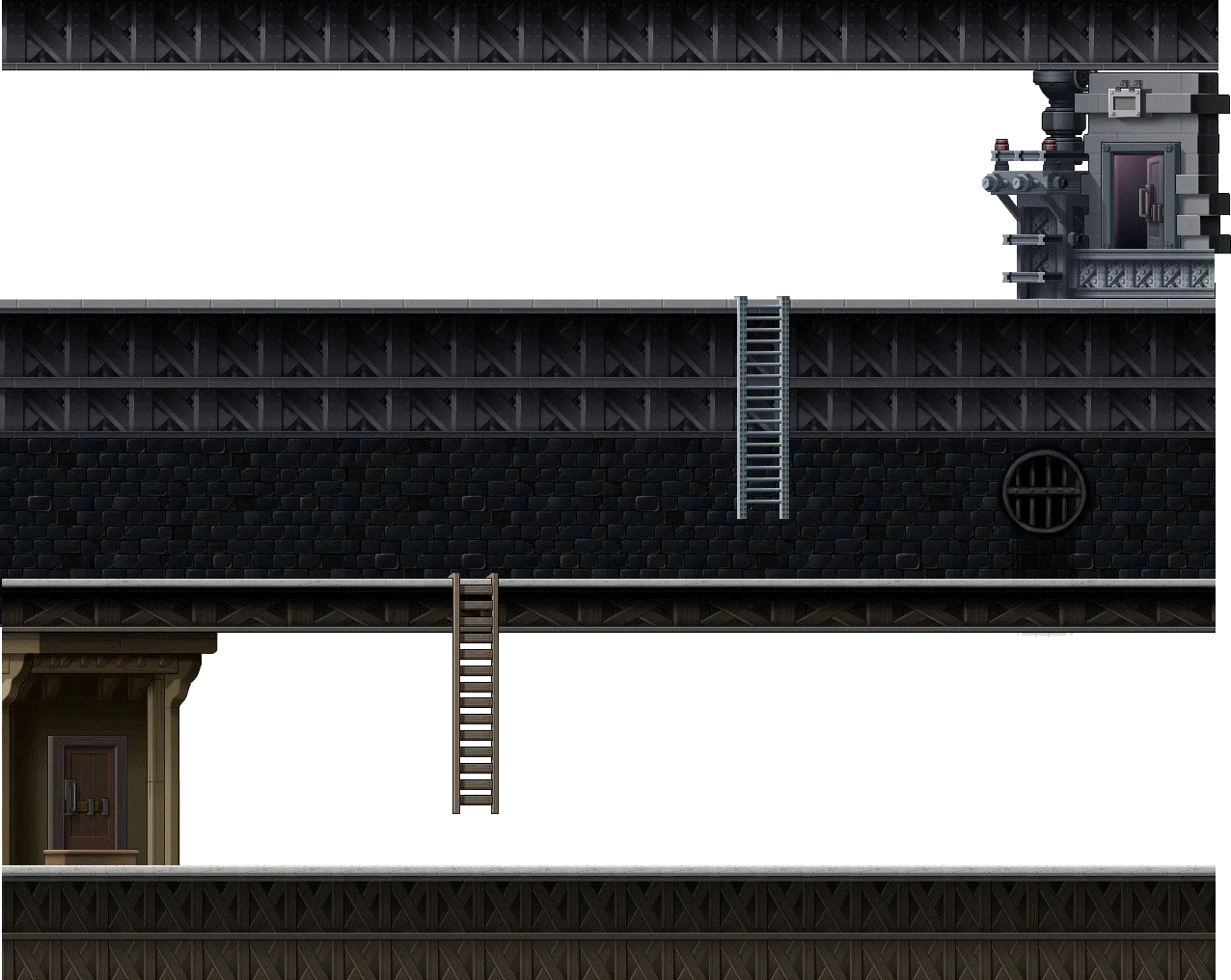 연구소 지하 비밀 통로 맵