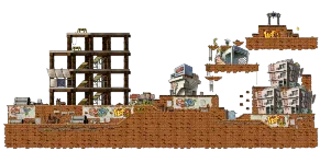 커닝시티 공사장