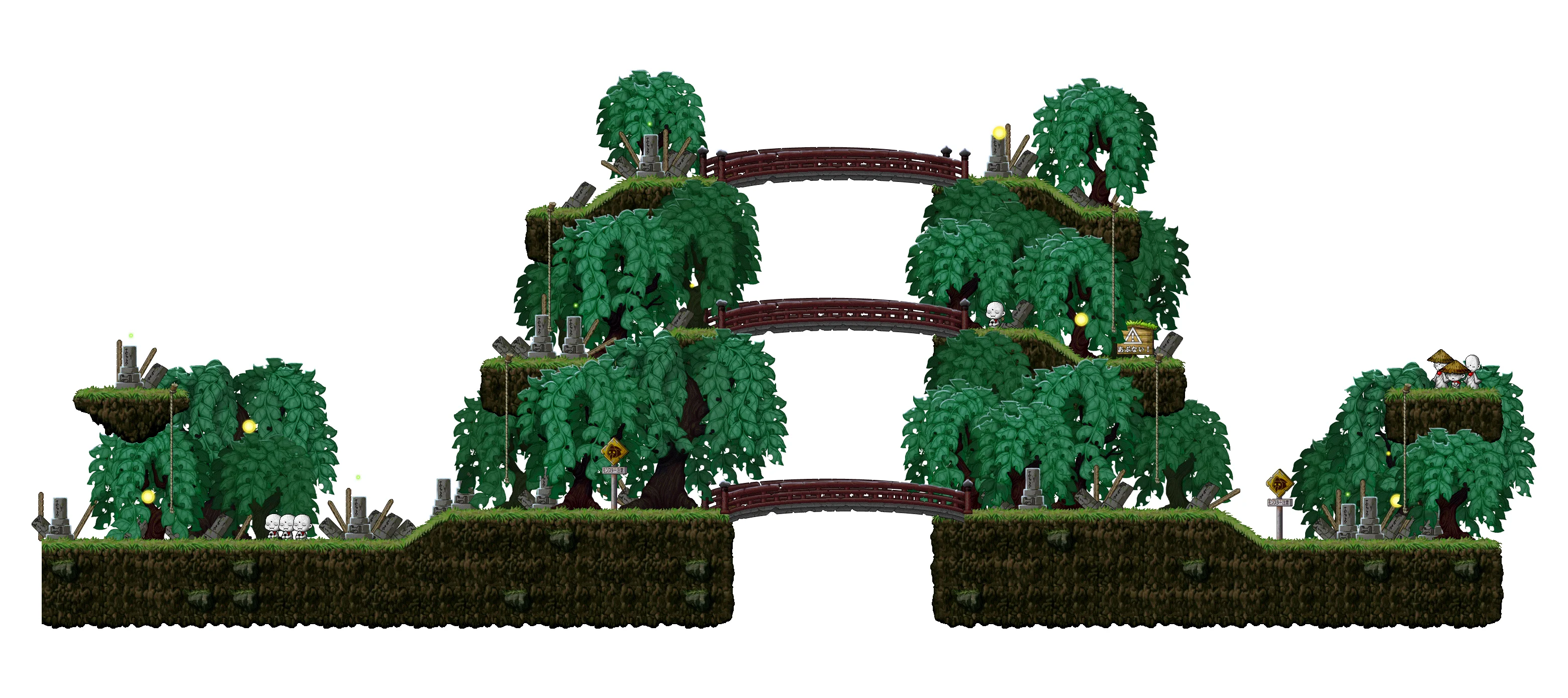 유령이 떠도는 묘지