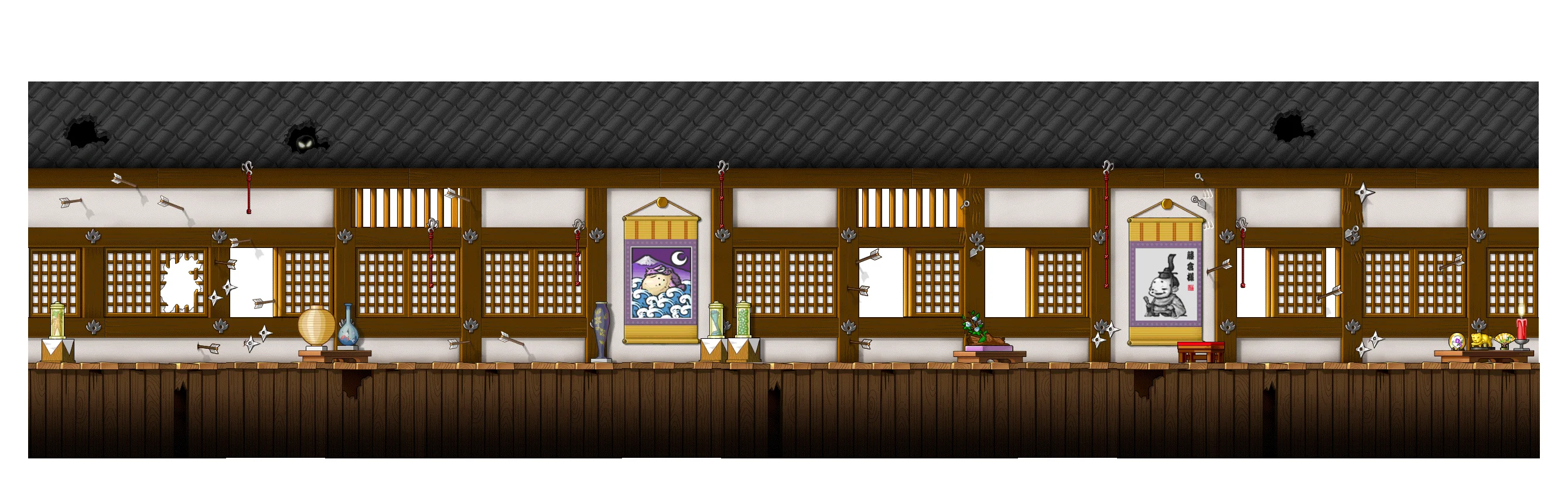 카에데 성 복도1