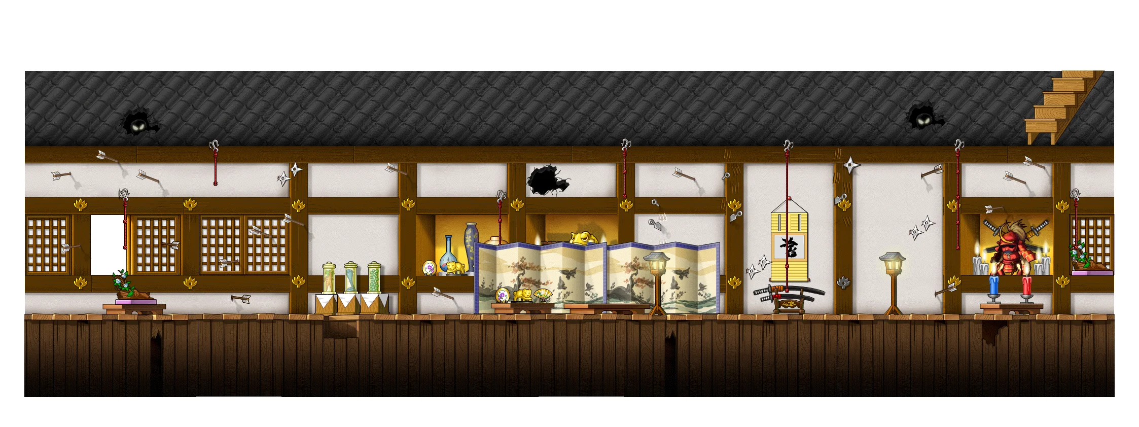 카에데 성 복도6 맵