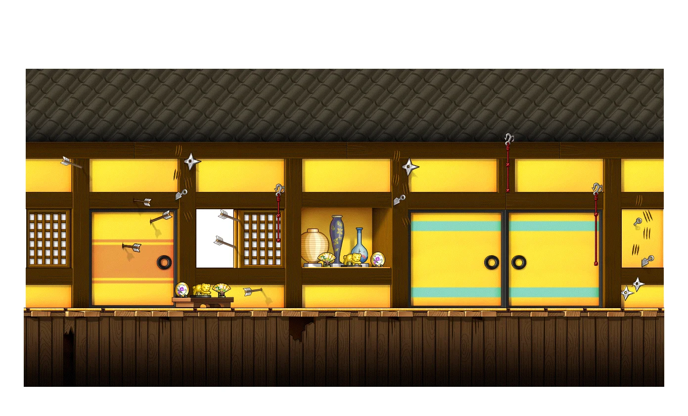 카에데 성 천수각 2층